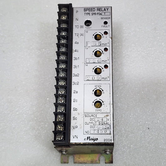 MEIYO SPR-P06-V SPEED RELAY DC 24V