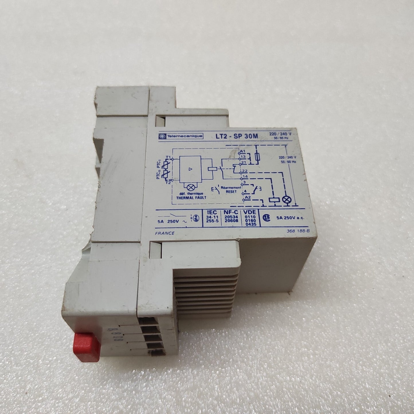 TELEMECNIQUE LT2-SP30M THERMISTOR PROTECTION RELAY