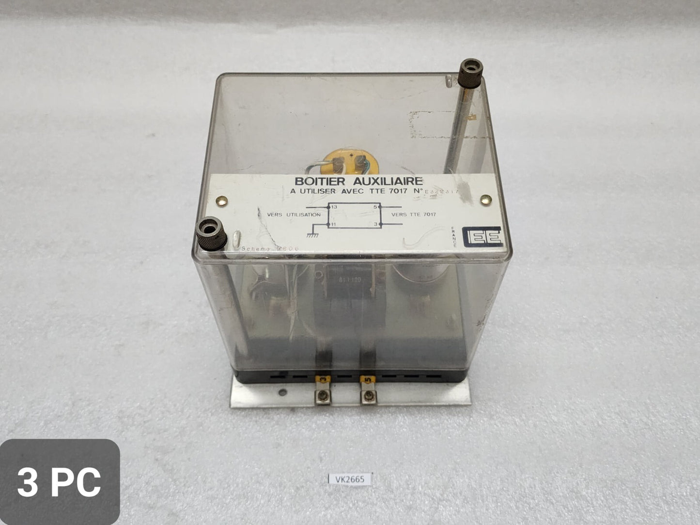 BOITIER AUXILIAIRE SCHEMA 9806 USE WITH TTE 7017
