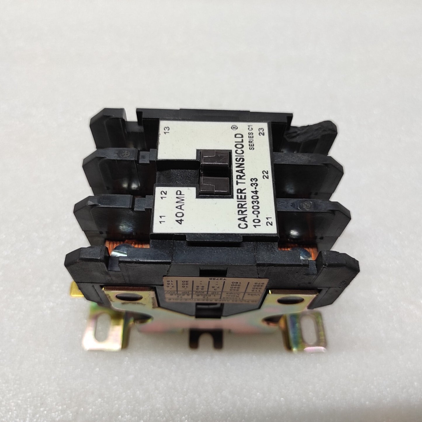 CARRIER 10-00304-33 CONTACTOR 40A COIL VOLTAGE 24V