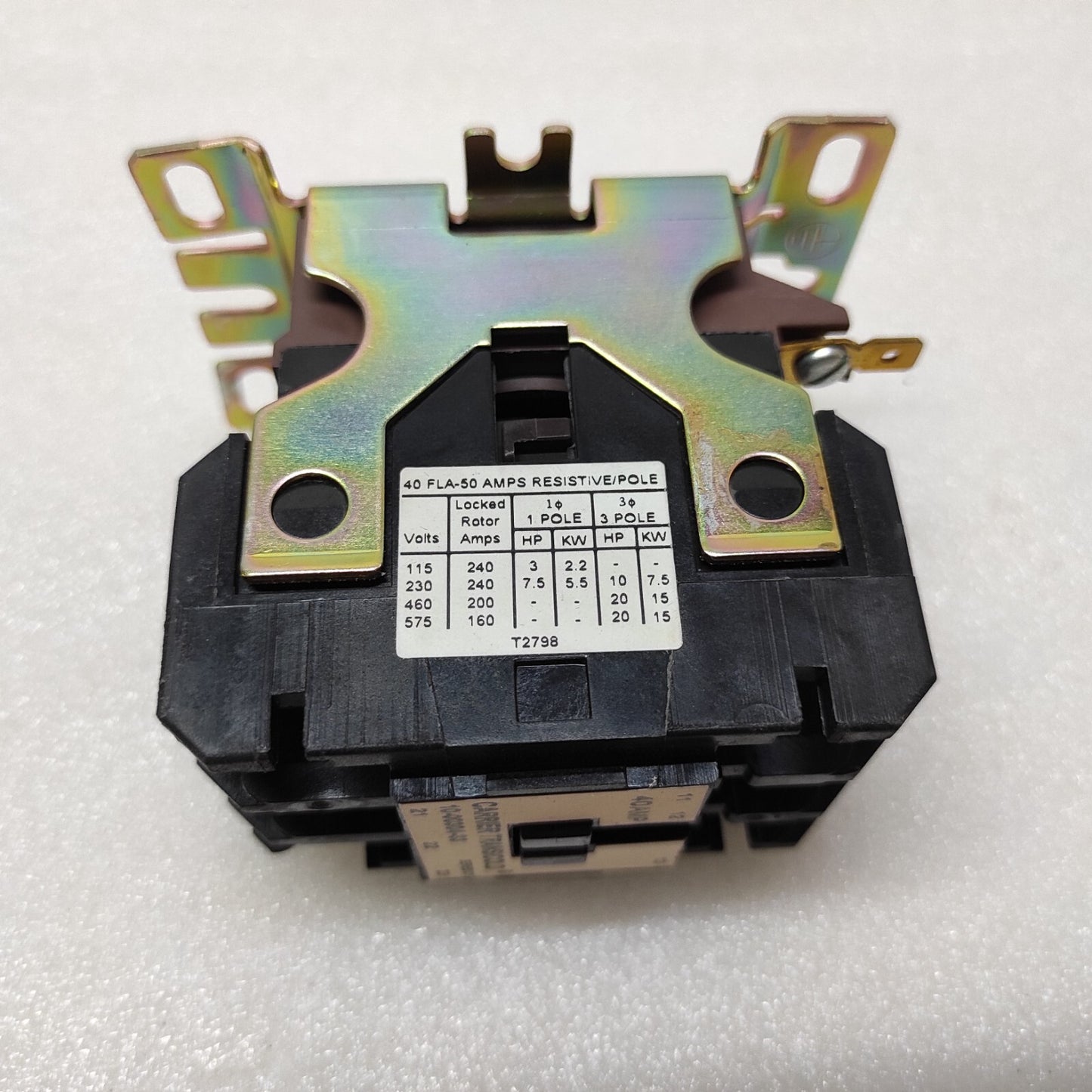CARRIER 10-00304-33 CONTACTOR 40A COIL VOLTAGE 24V