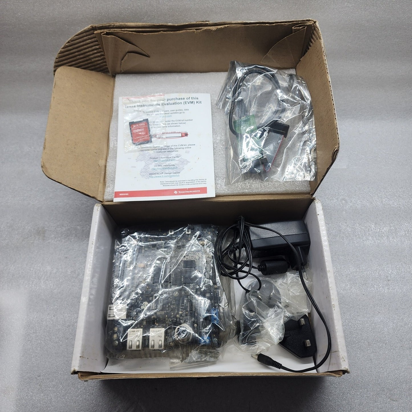 TEXAS INSTRUMENT AM437X INDUSTRIAL DEVELOPMENT KIT 35144P400092 REV 1.3A