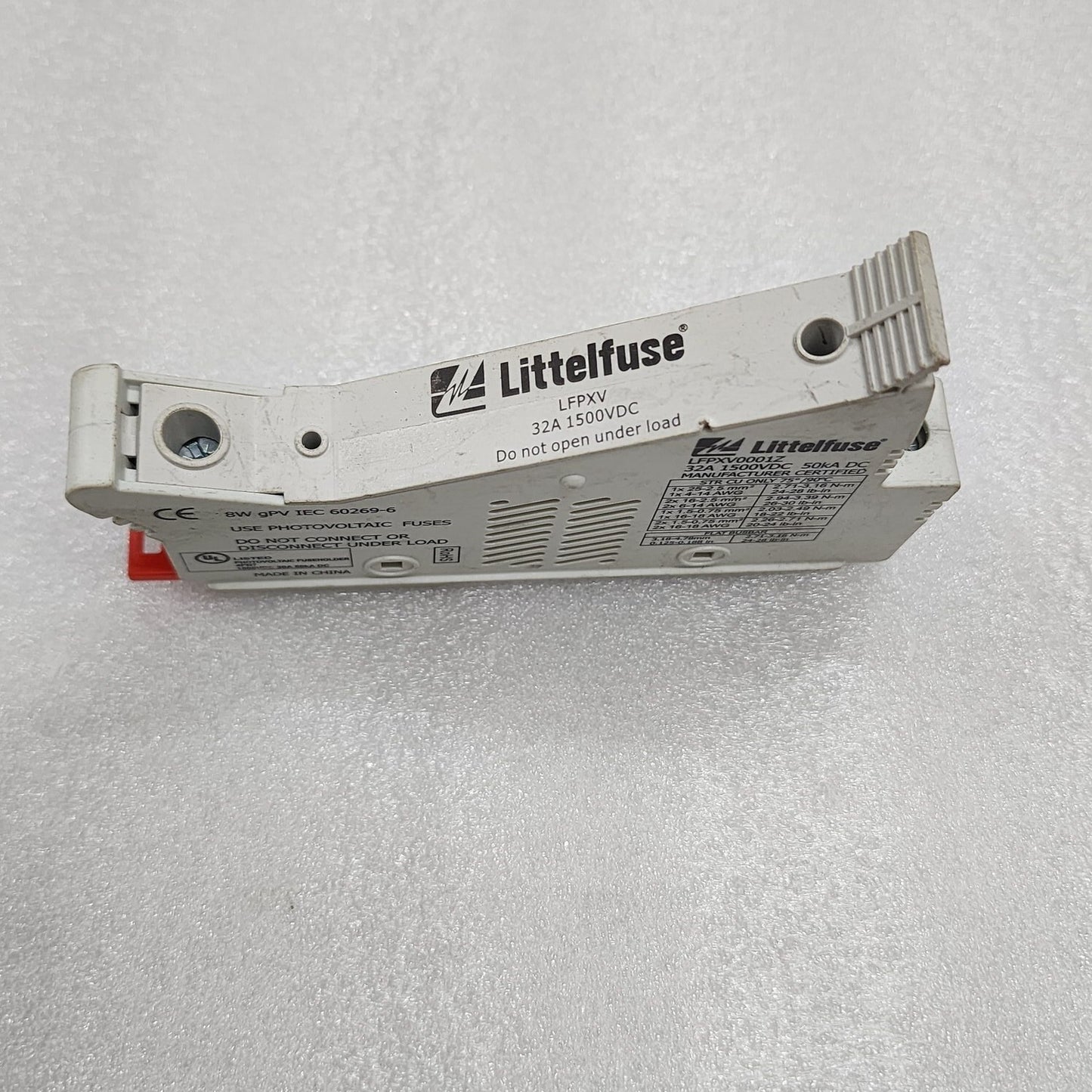 LITTLEFUSE LFPXV FUSE HOLDER 32A 1500VDC