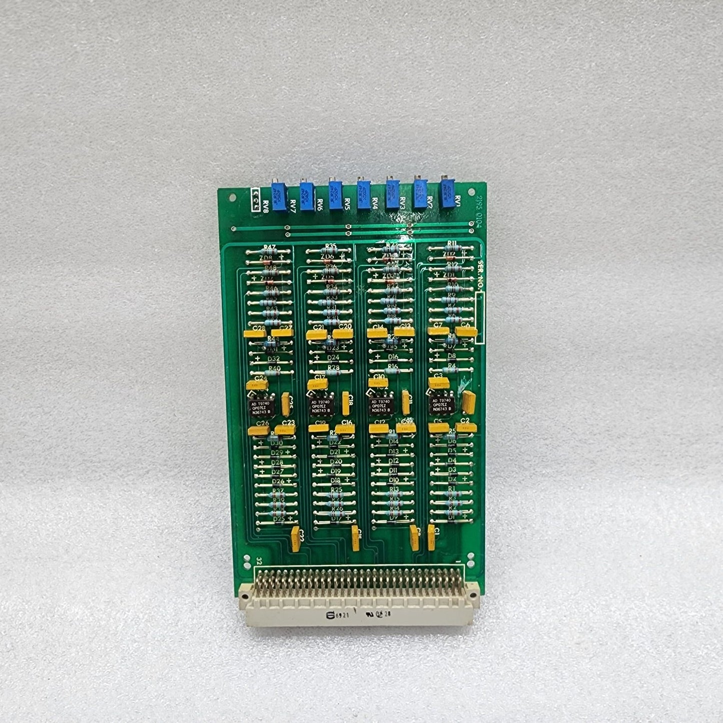 BROWN BROTHER 2195 0104 OUTPUT INTERFACE BOARD
