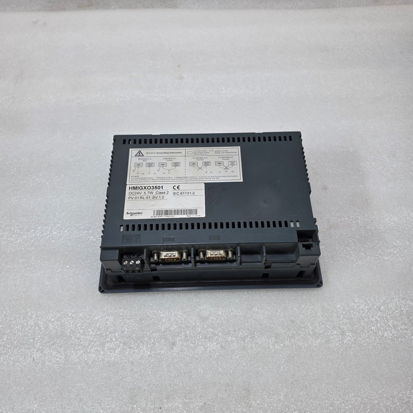 S ELECTRIC MAGELIS HMIGXO3501 HMI TOUCH PANEL – 24V DC, 5.7W INDUSTRIAL OPERATOR