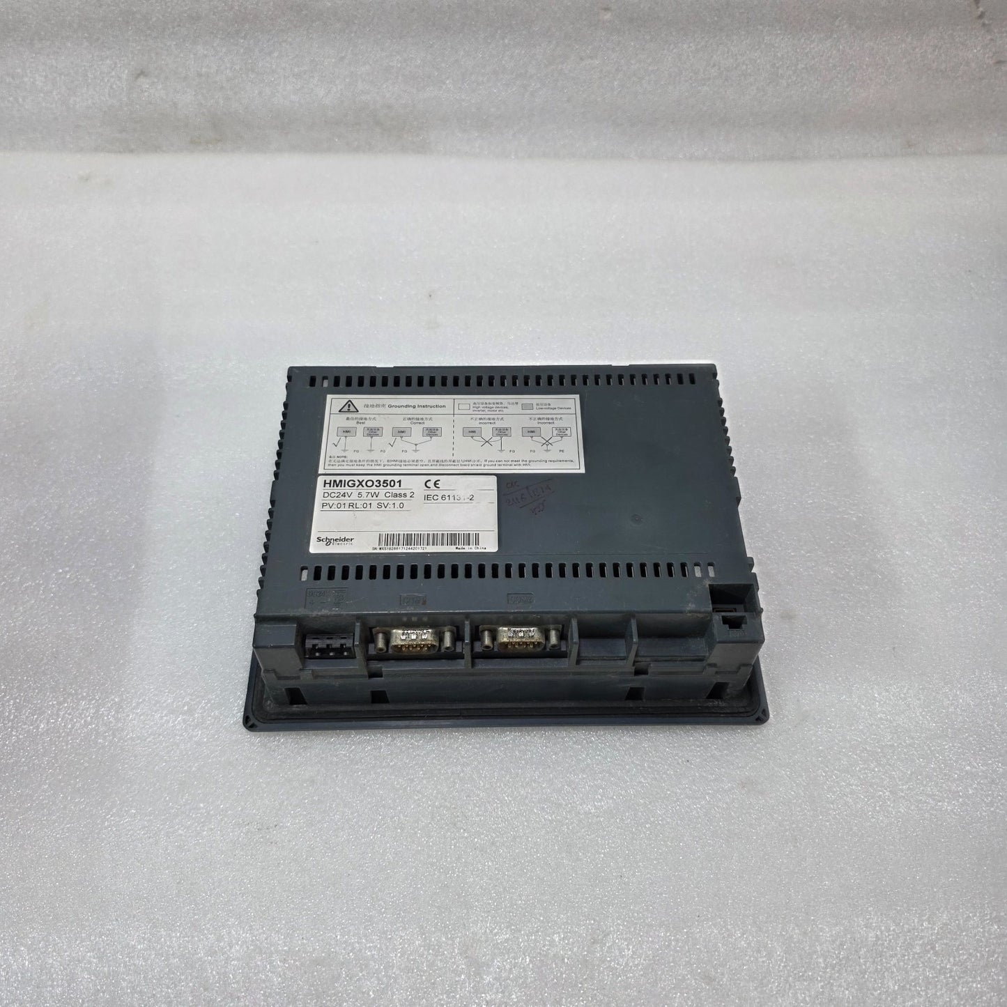 S ELECTRIC MAGELIS HMIGXO3501 HMI TOUCH PANEL – 24V DC TOUCH NOT WORKING