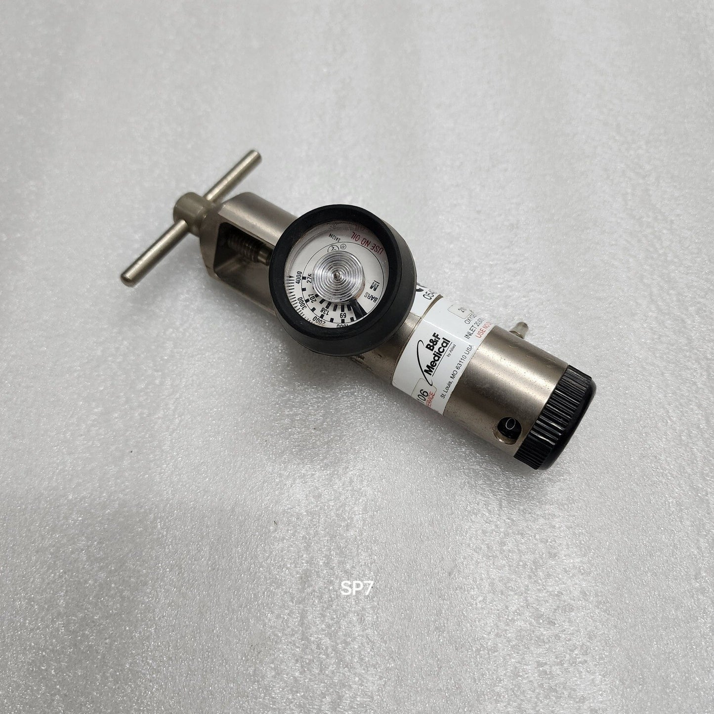 B&F 21017 CE OXYGEN REGULATOR
