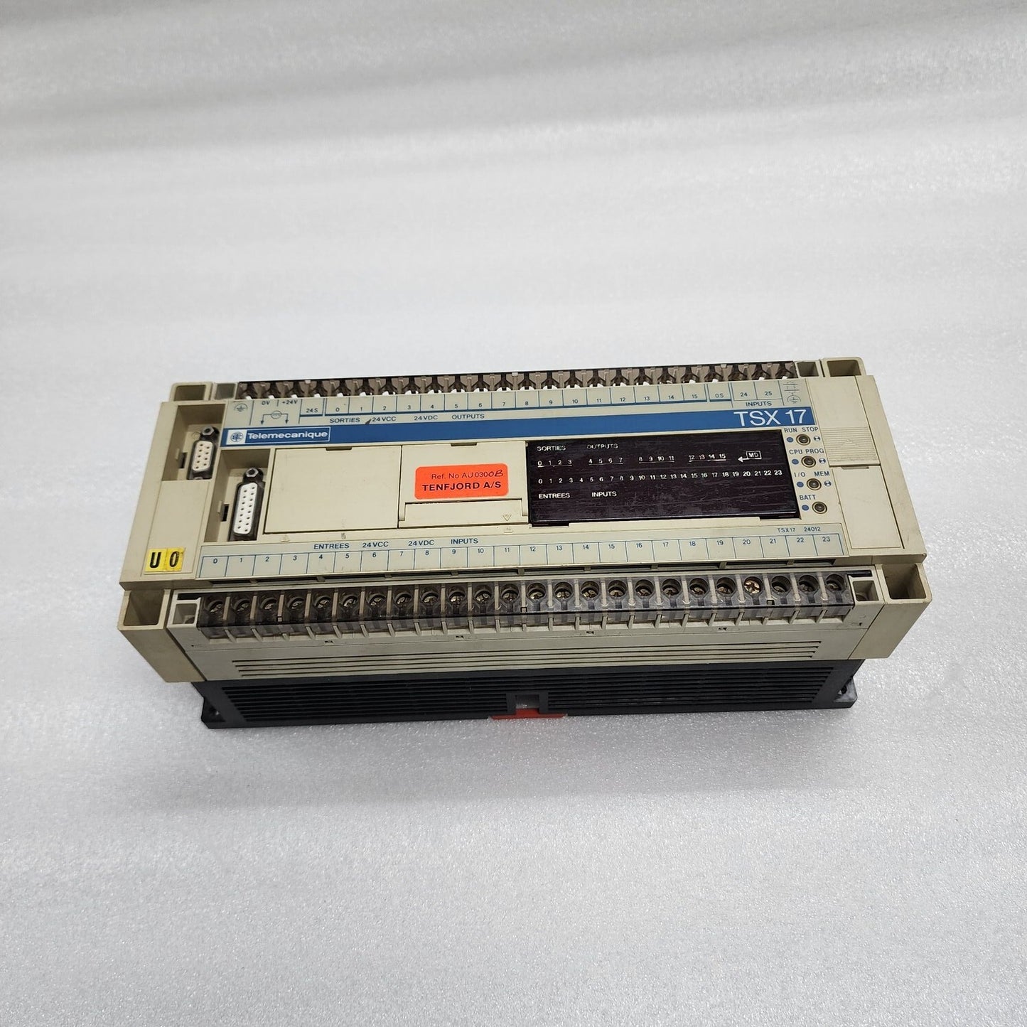 TELEMECANIQUE TSX1724012 PLC CPU CONTROLLER A10013709540