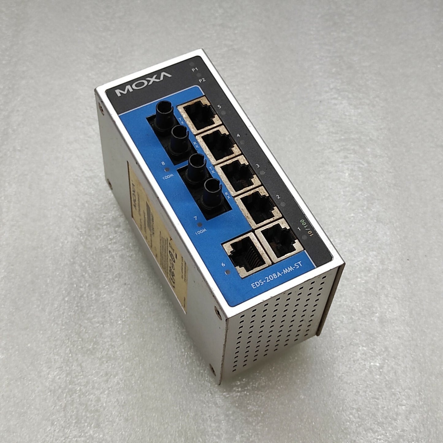 MOXA EDS-208A-MM-ST UNMANAGED SWITCH EDS-208A-MM-ST