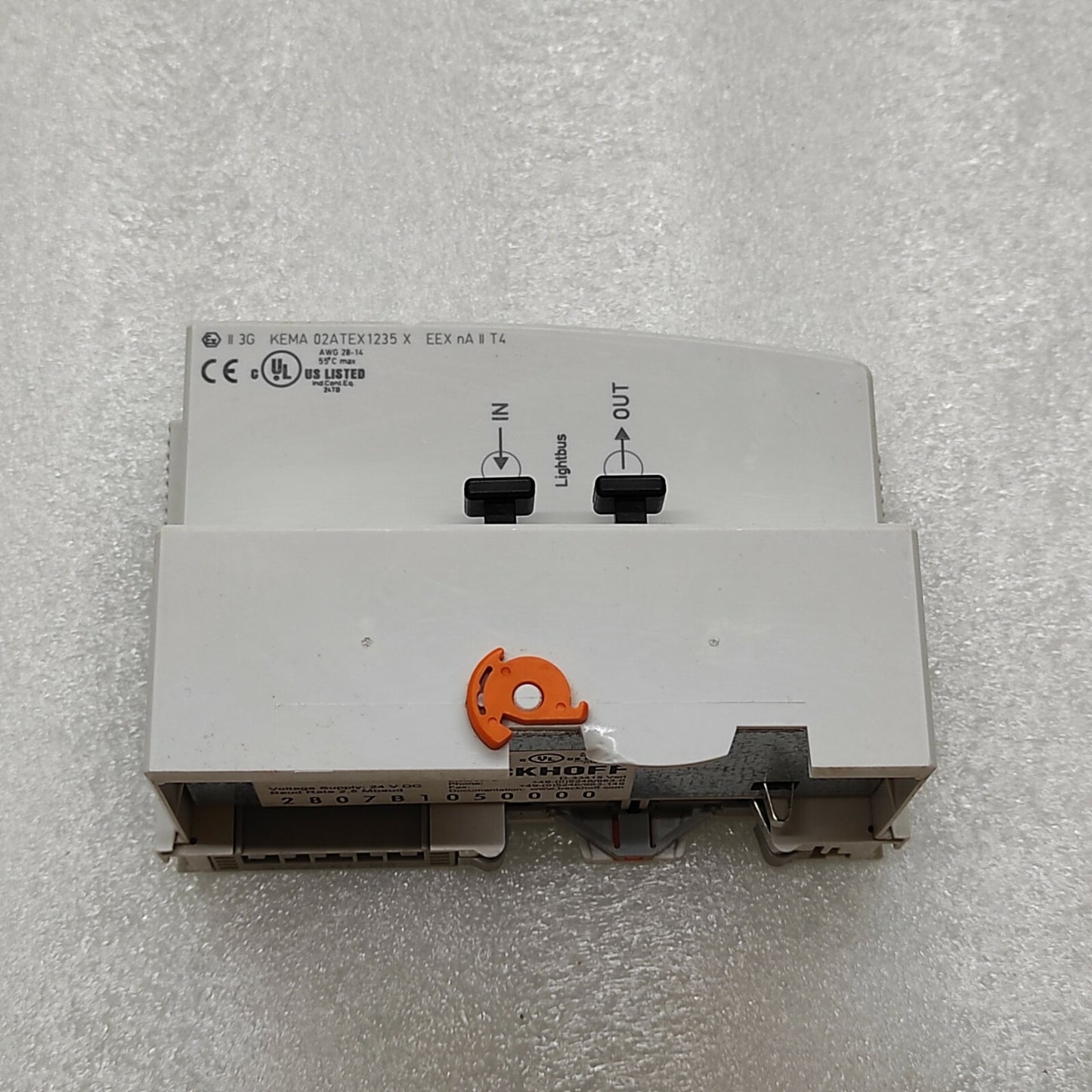 BECKHOFF BK2010 ECO LIGHTBUS COUPLER