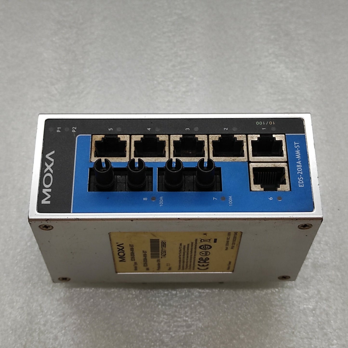 MOXA EDS-208A-MM-ST UNMANAGED SWITCH EDS-208A-MM-ST