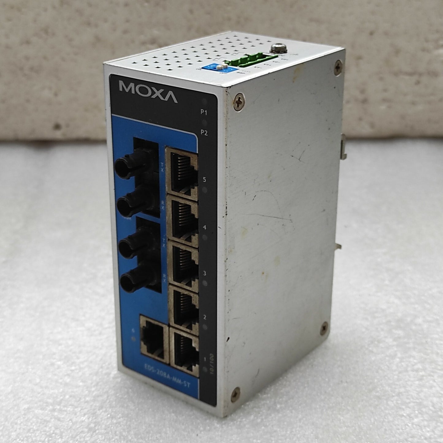MOXA EDS-208A-MM-ST UNMANAGED SWITCH EDS-208A-MM-ST