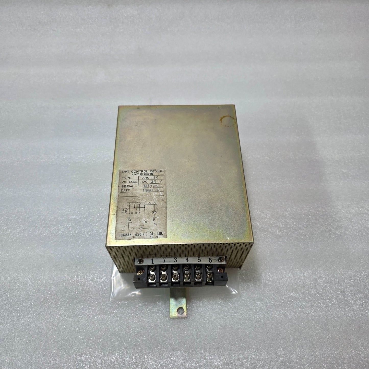TERASAKI ARU-1SC UVT CONTROL DEVICE – 24V DC UNDER VOLTAGE TRIP UNIT | UVT PROTE