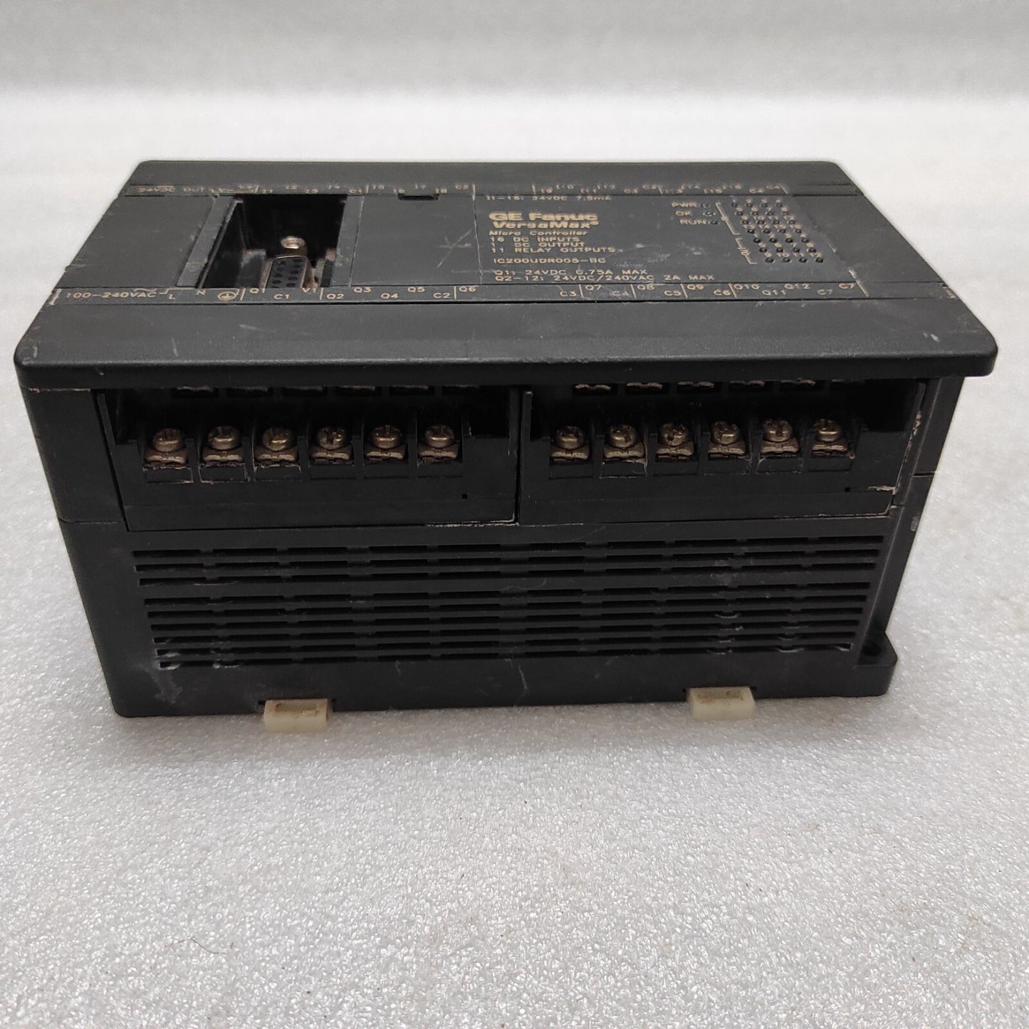 GE FANUC VERSA MAX IC200UDR005-BC MICRO CONTROLLER