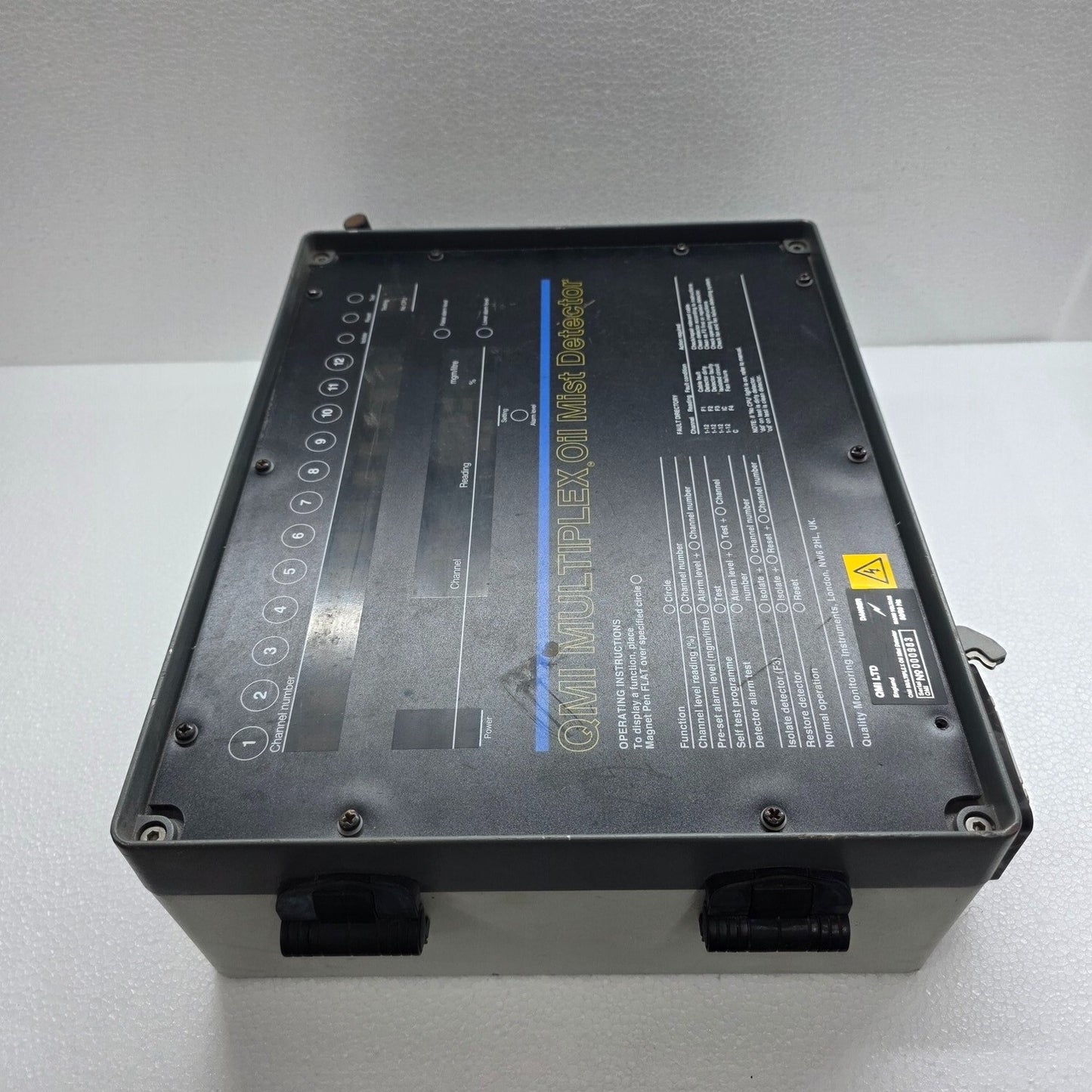 QMI MULTIPLEX OIL MIST DETECTOR ALARM PANEL