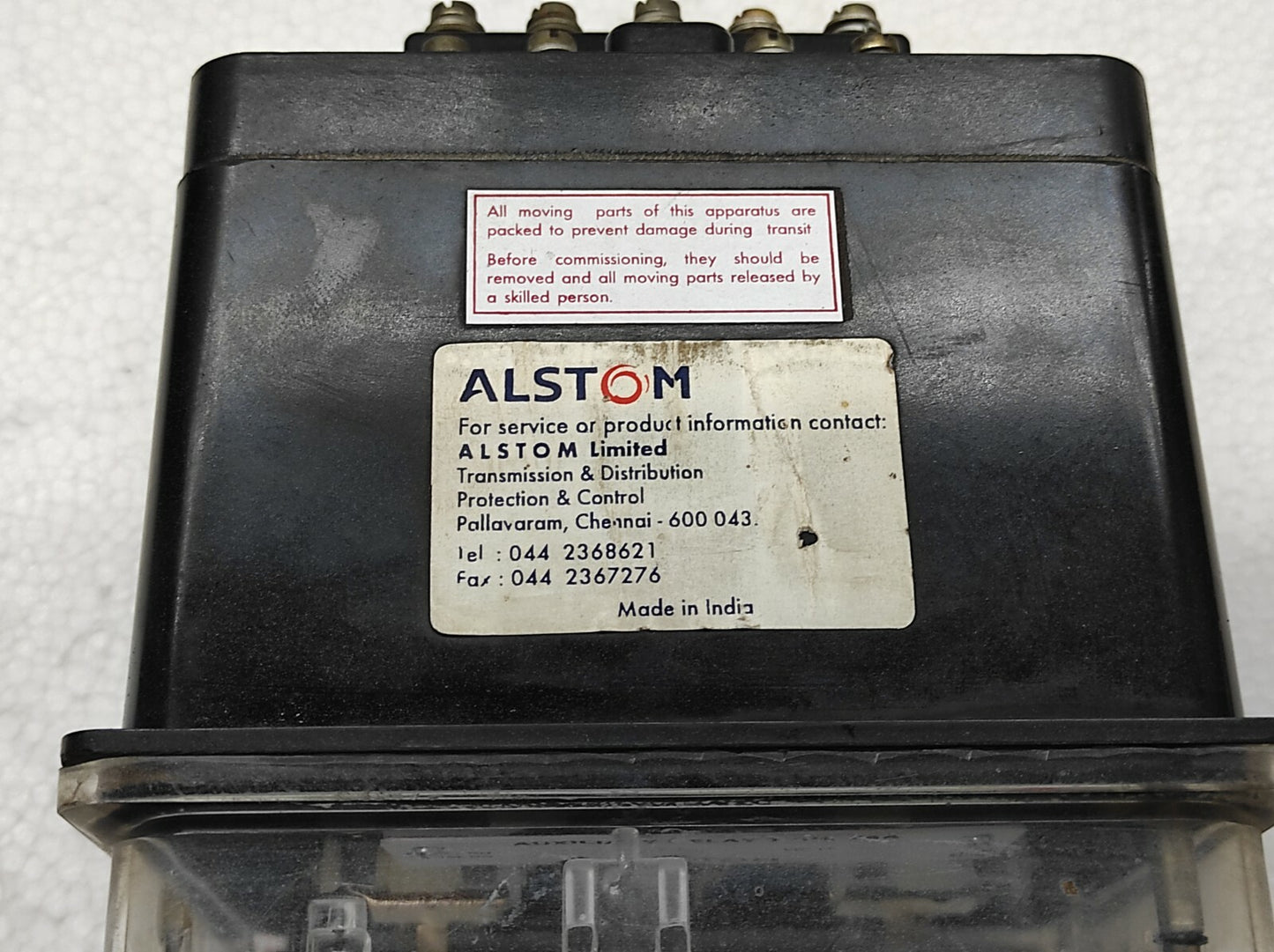 Alstom Auxiliary Relay VAA23ZG8507F(M) 110-250V AC/DC