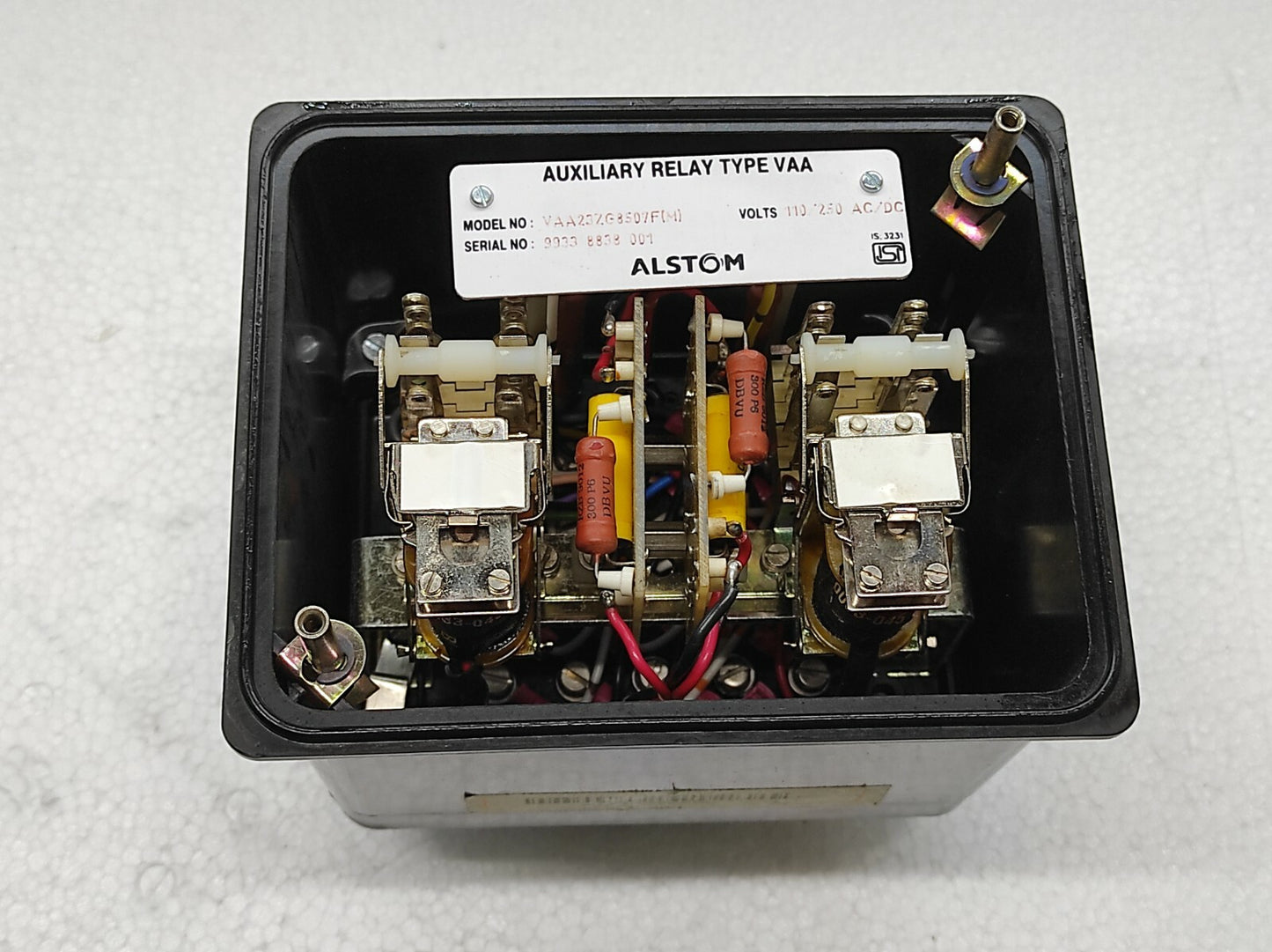 Alstom Auxiliary Relay VAA23ZG8507F(M) 110-250V AC/DC