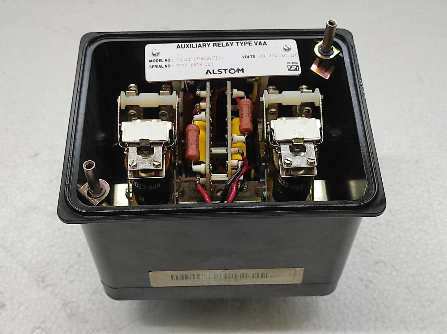 Alstom Auxiliary Relay VAA23ZG8507F(M) 110-250V AC/DC