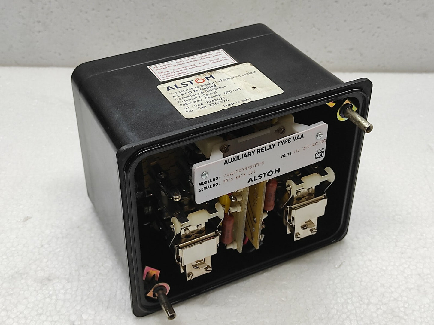 Alstom Auxiliary Relay VAA23ZG8507F(M) 110-250V AC/DC