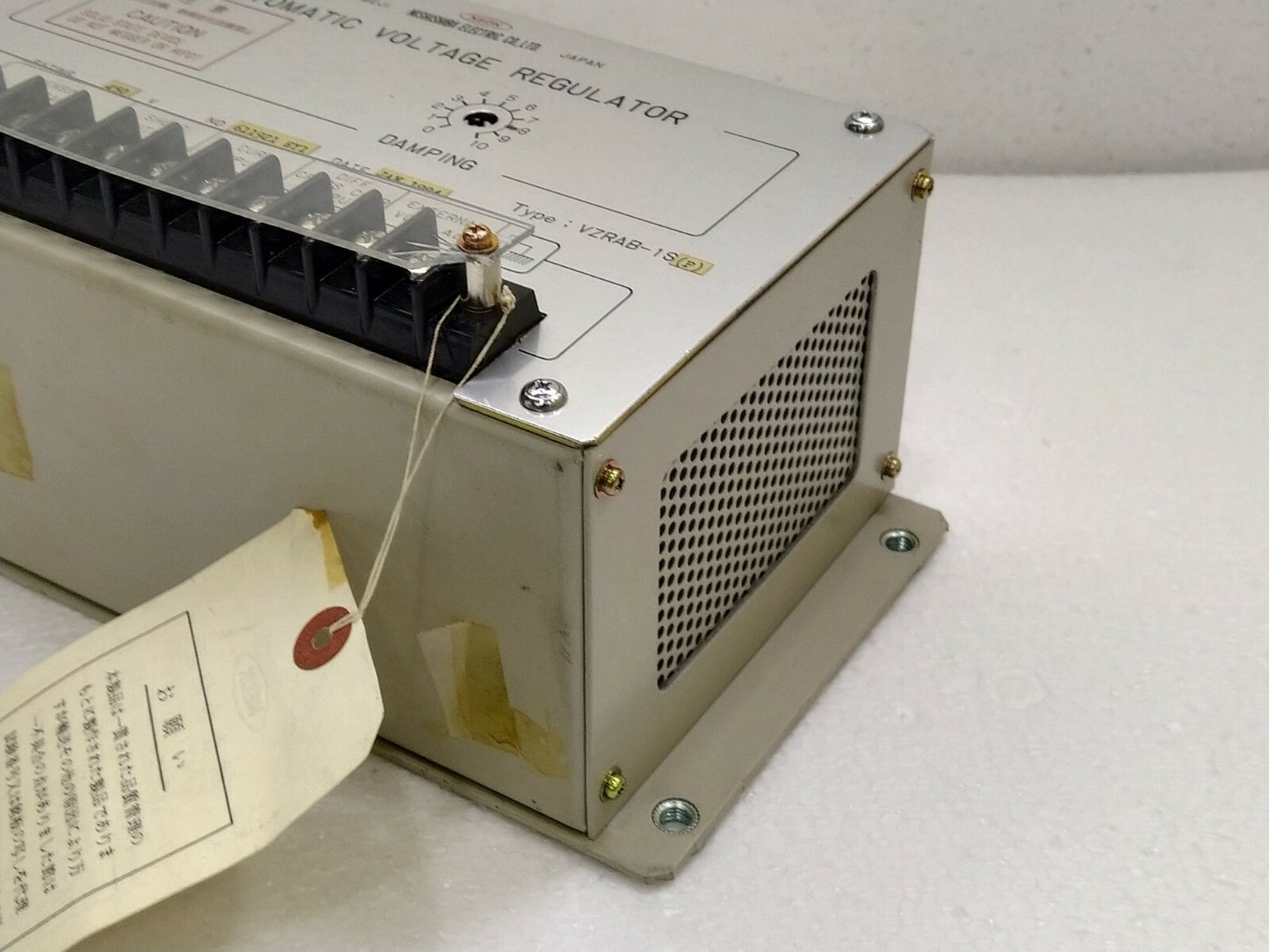NSDK Nishishiba Electric VZRAB-1S(P) Automatic Voltage Regulator VZRAB AVR