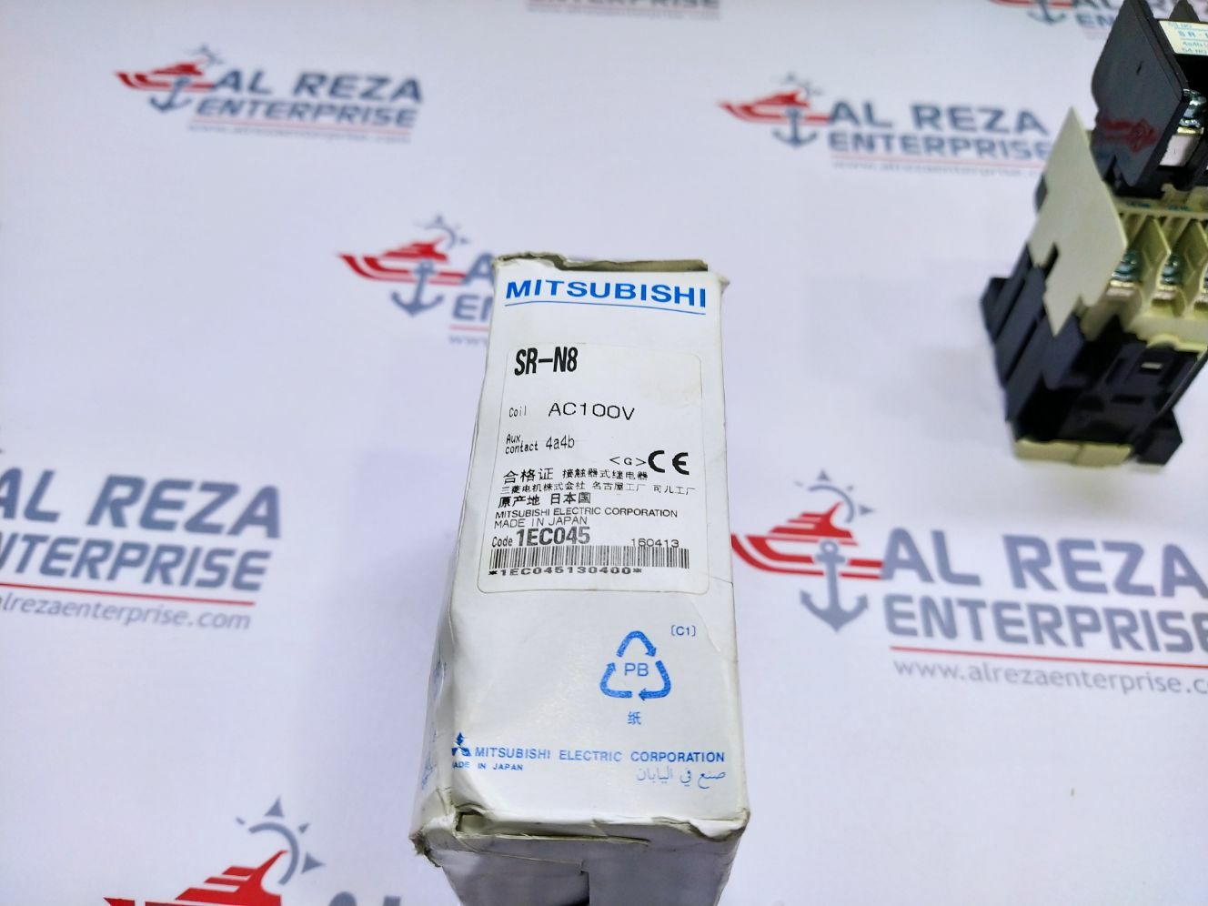 Mitsubishi SR-N8 Contactor Relay Coil Voltage 100V