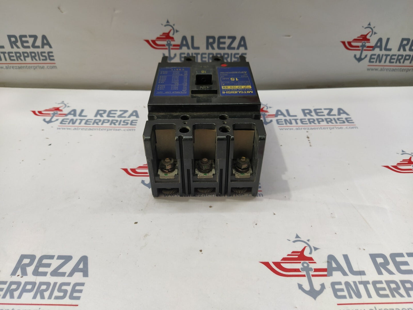 Mitsubishi NF100-SS No-Fuse Breaker 15A 3P 660V NF100SS