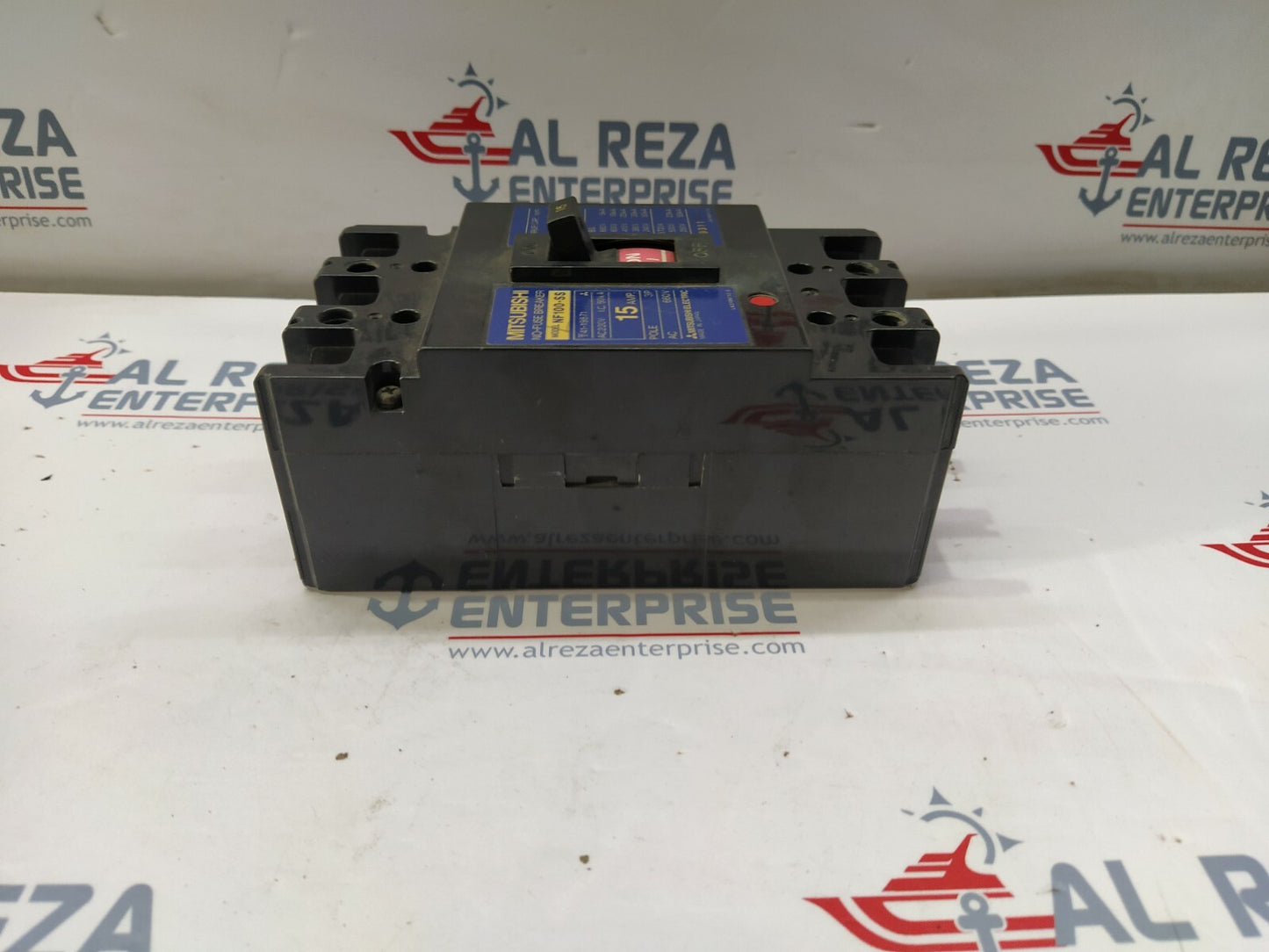 Mitsubishi NF100-SS No-Fuse Breaker 15A 3P 660V NF100SS
