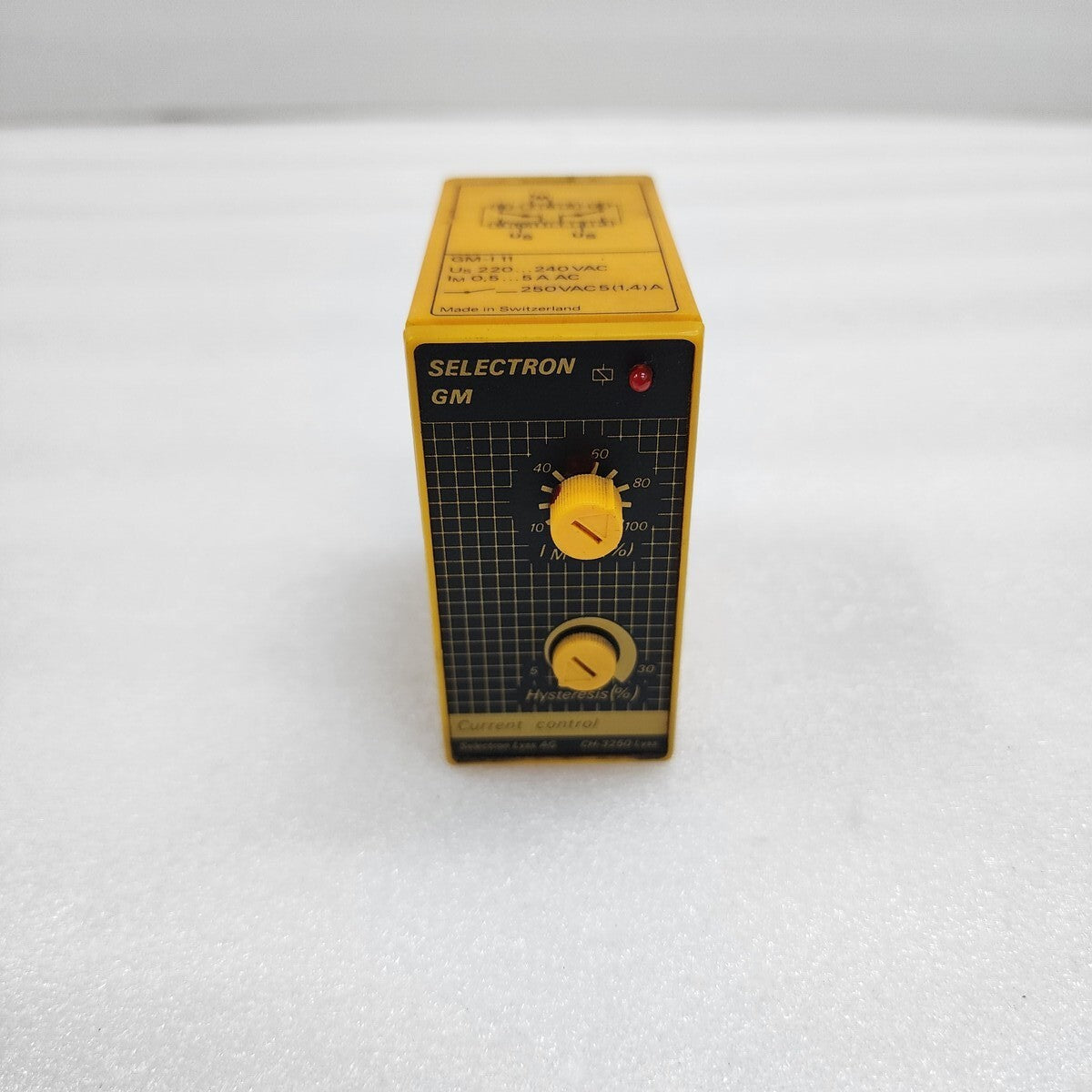 SELECTRON GM-I 11 CURRENT CONTROL 5A 220-240VAC