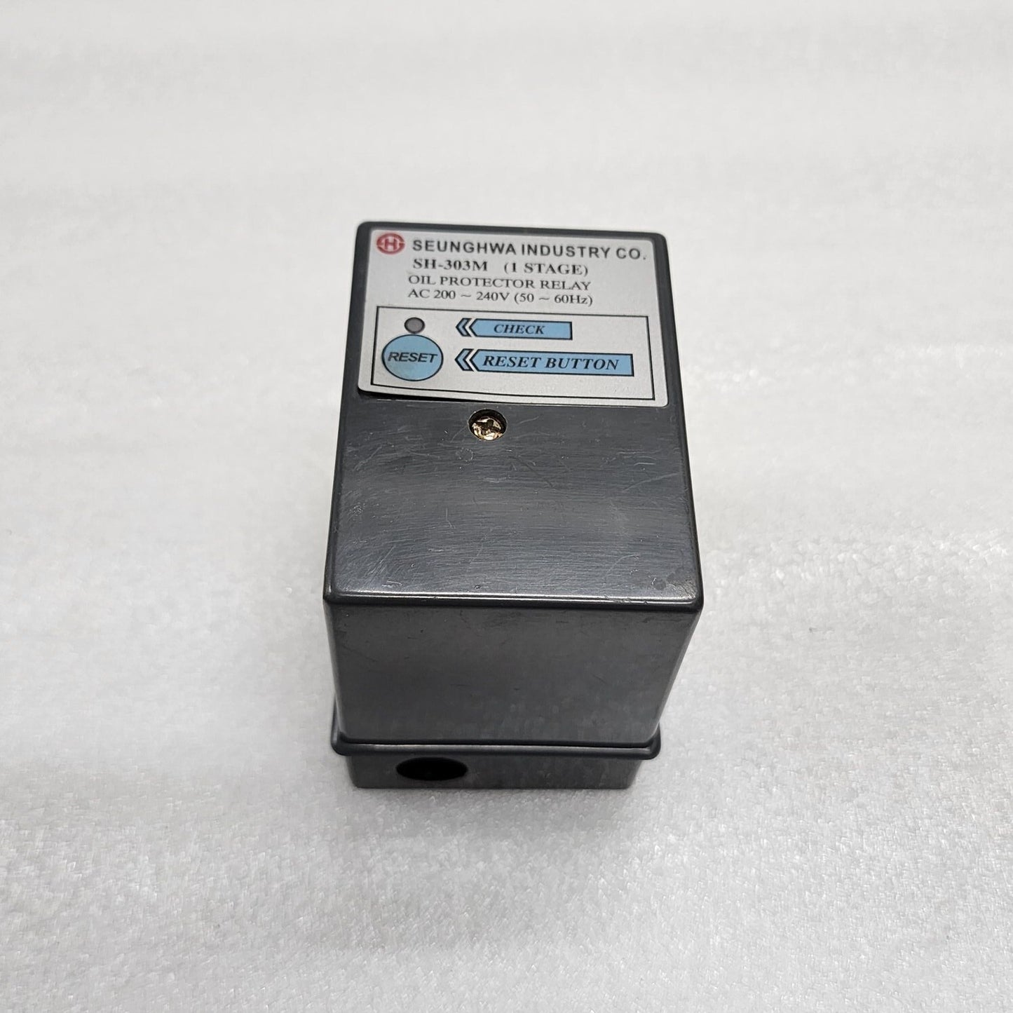 SEUNGHWA INDUSTRY SH-303M OIL PROTECTION RELAY 200-240V