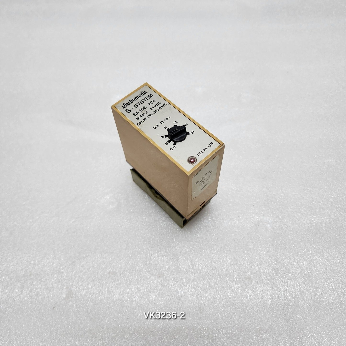 Electromatic S-System SA 205 220 Delay on Operate 220V AC 0.8-18 SEC SA205220