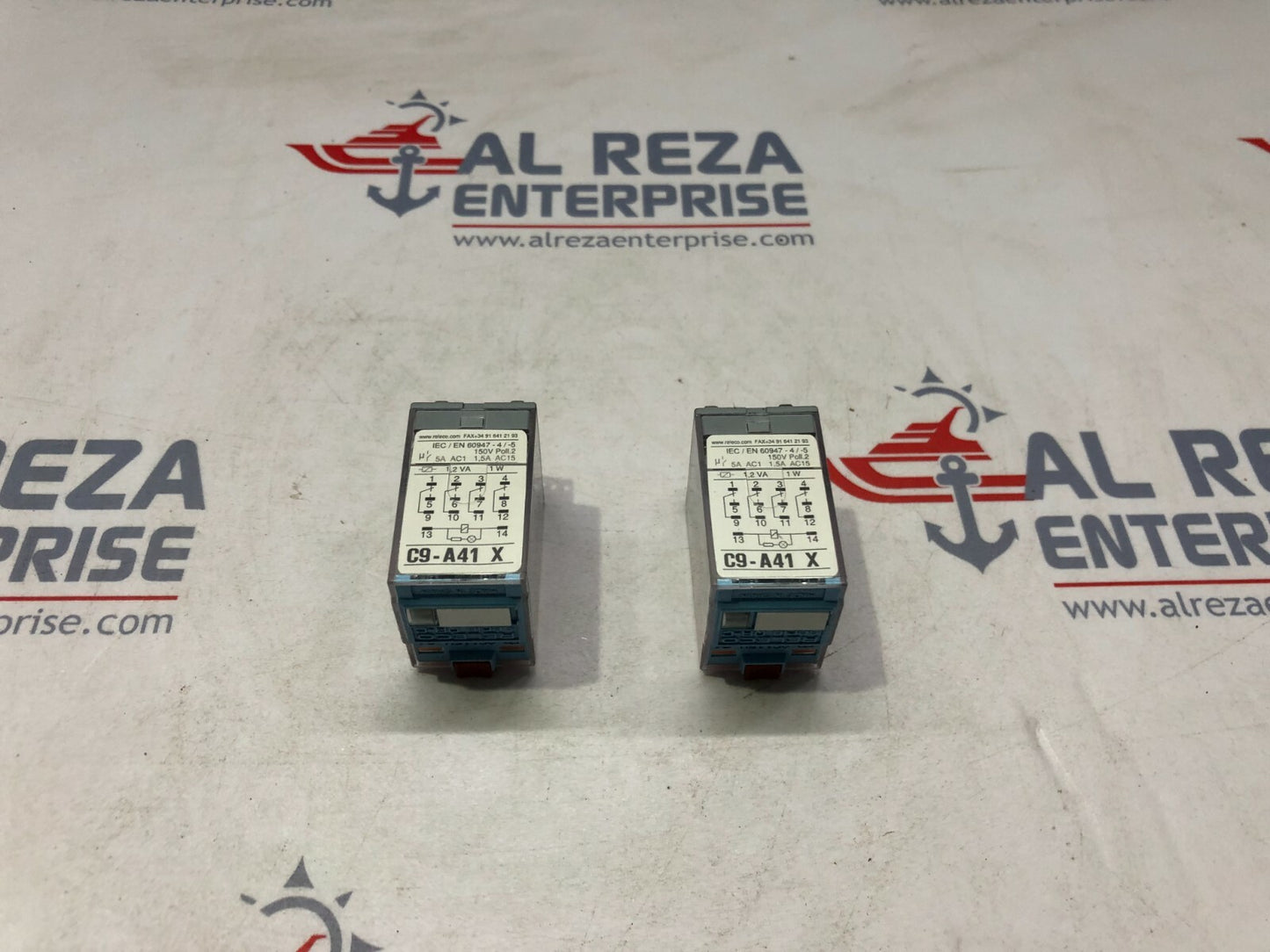 RELECO C9-A41 X SERIE QR-C 115VAC LOT OF 2 UNIT