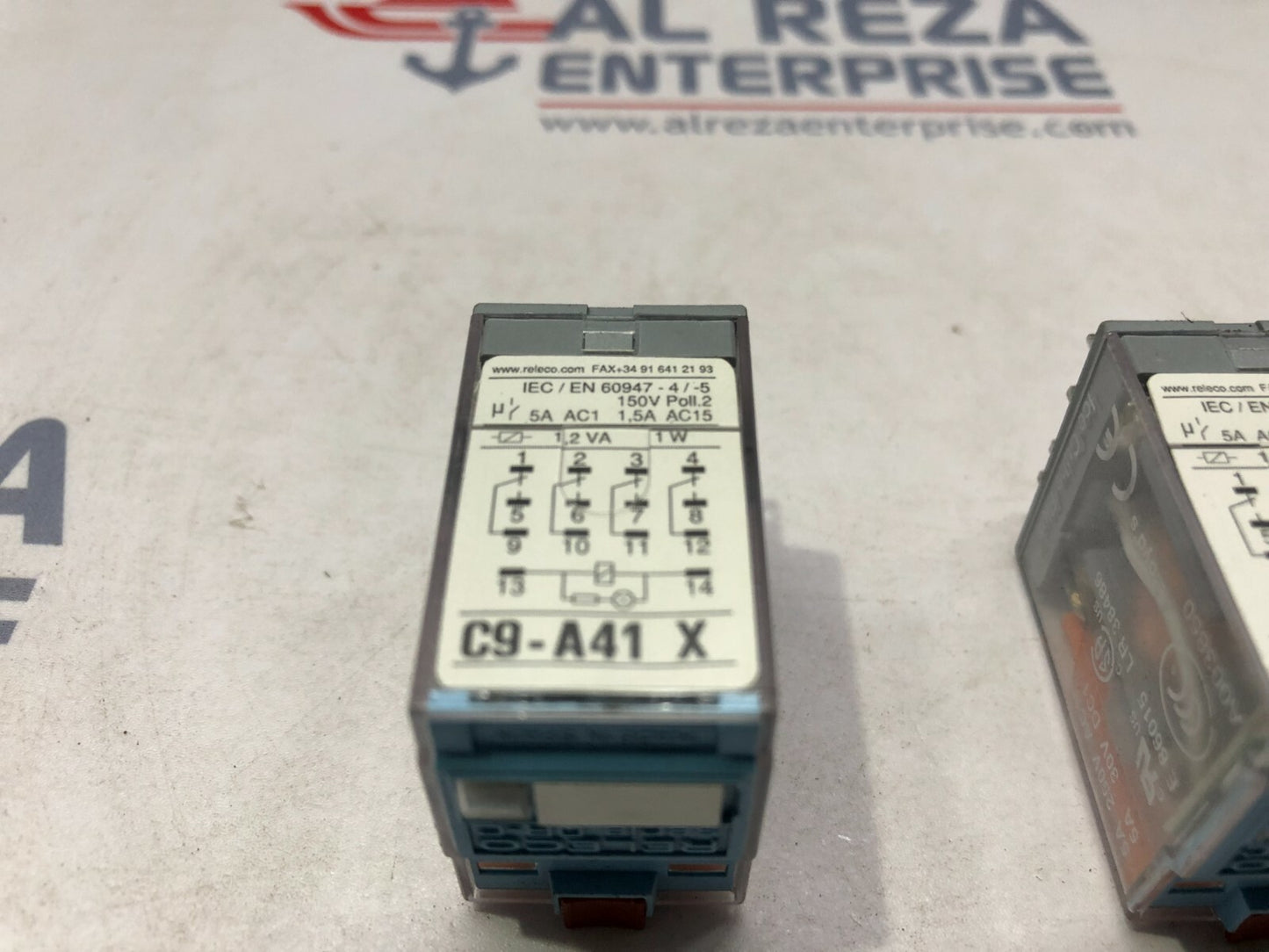 RELECO C9-A41 X SERIE QR-C 115VAC LOT OF 2 UNIT