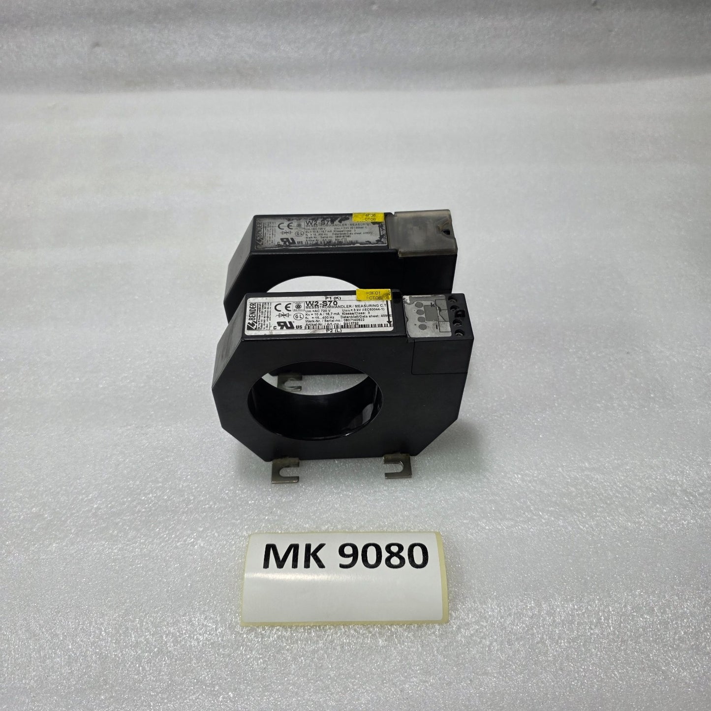 ZB ENDER W2-S70 MEASURING CURRENT TRANSFORMER B911732 | 10A / 16.7MA | CLASS 3