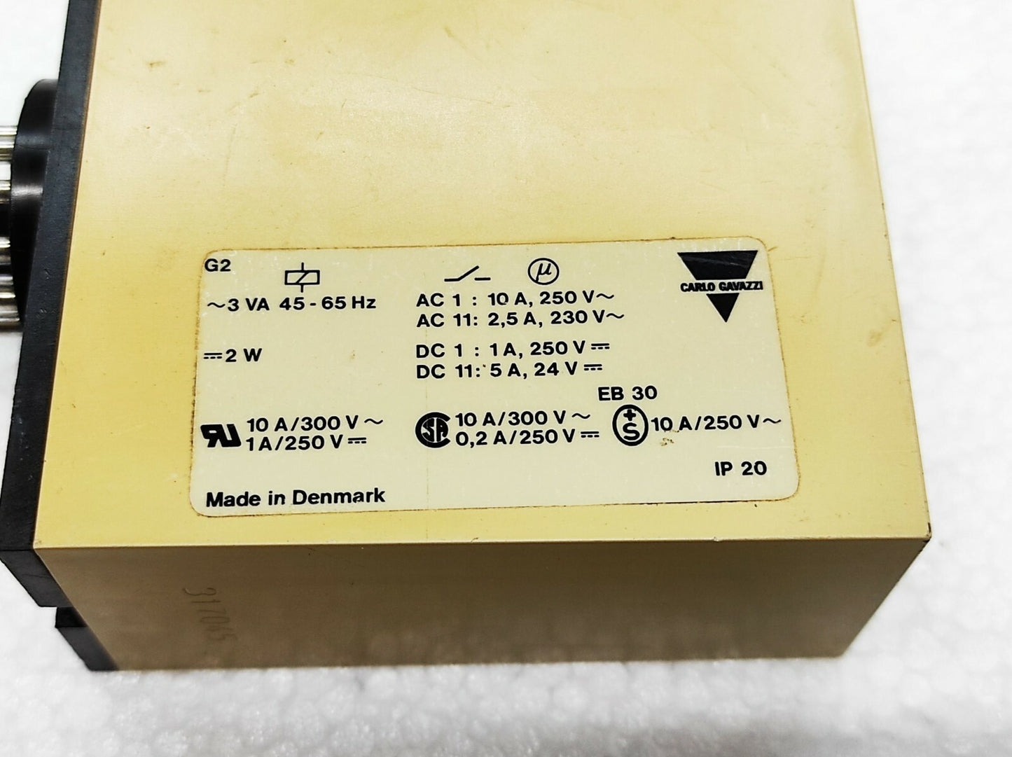 Carlo Gavazzi S 115 186 230 Star Delta Timer 230V AC S115186230 5-100