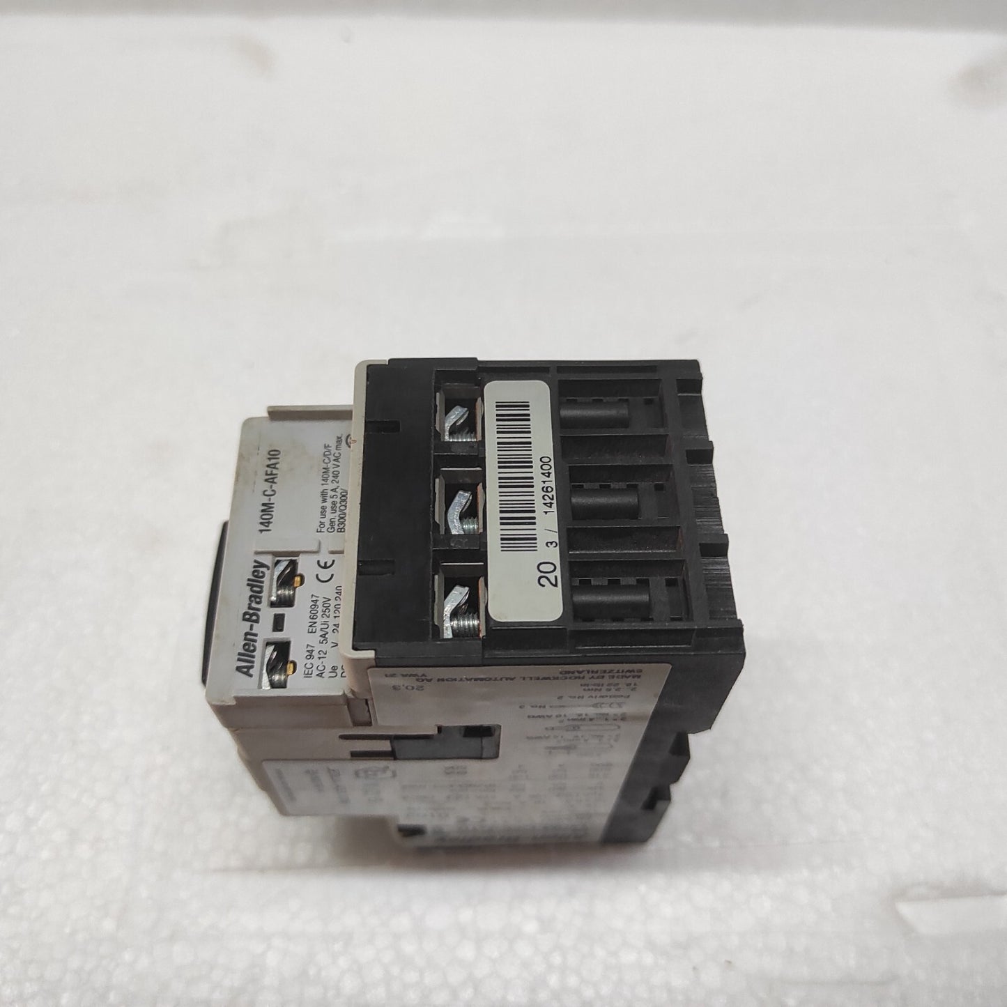 ALLEN BRADLEY CAT 140M-C2E-C10 CIRCUIT BREAKER MOTOR PROTECTION