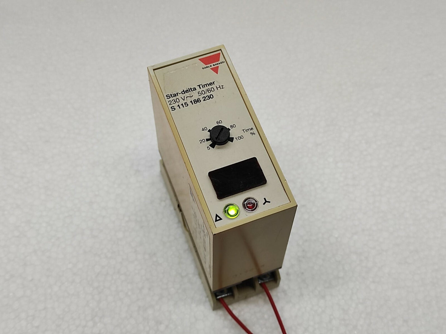 Carlo Gavazzi S 115 186 230 Star Delta Timer 230V AC S115186230 5-100