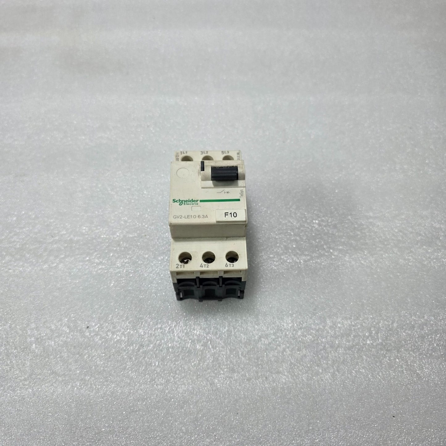 S ELECTRIC GV2-LE10 MOTOR PROTECTION CIRCUIT BREAKER 6.3A MPCB TESYS GV2 MANUAL