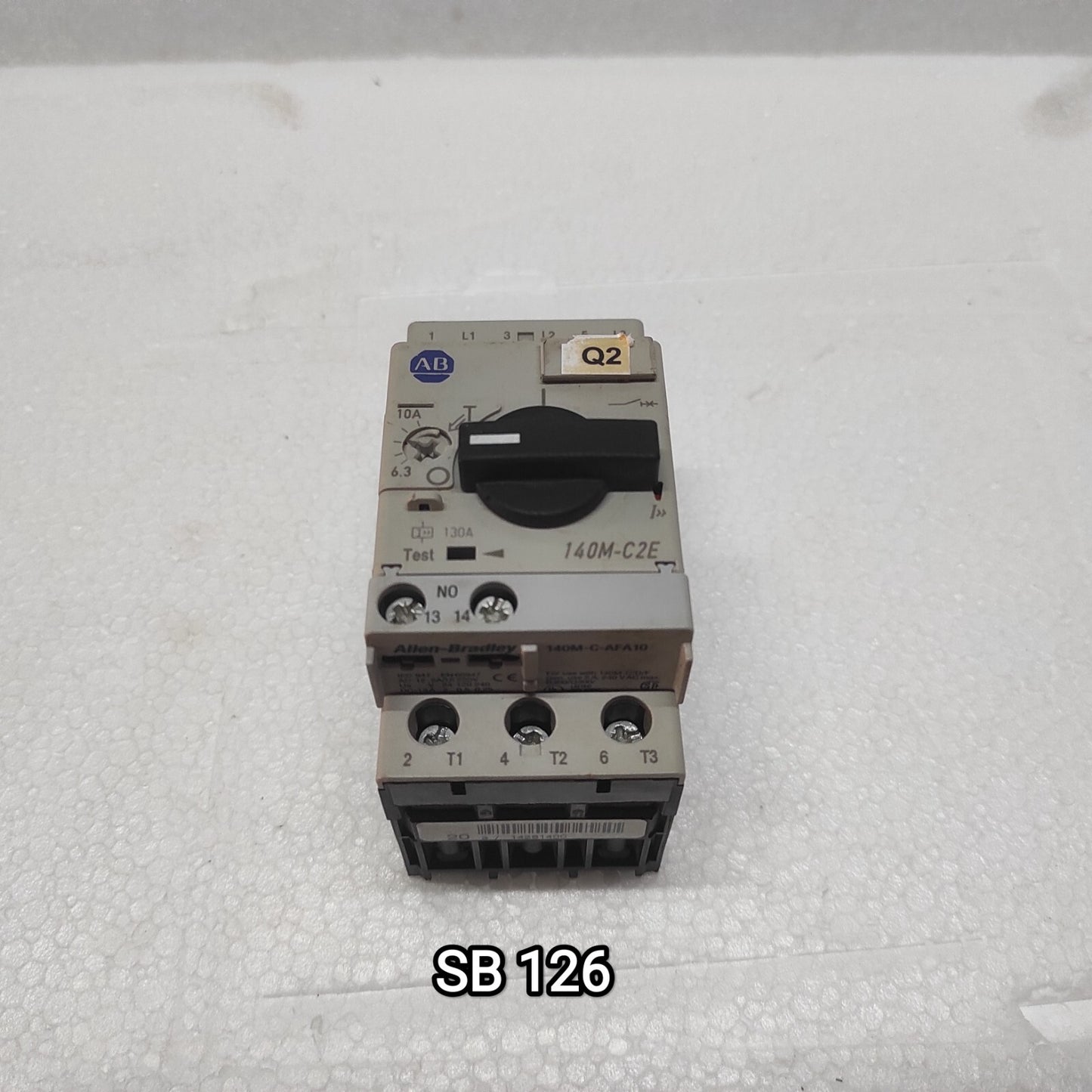 ALLEN BRADLEY CAT 140M-C2E-C10 CIRCUIT BREAKER MOTOR PROTECTION
