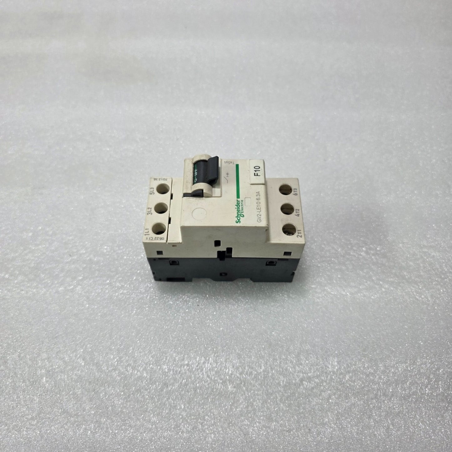 S ELECTRIC GV2-LE10 MOTOR PROTECTION CIRCUIT BREAKER 6.3A MPCB TESYS GV2 MANUAL