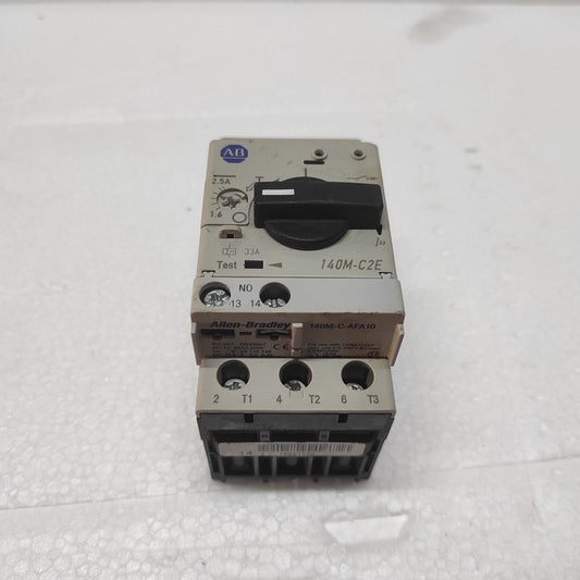 ALLEN BRADLEY 140M-C2E-B25 CIRCUIT BREAKER MOTOR PROTECTION
