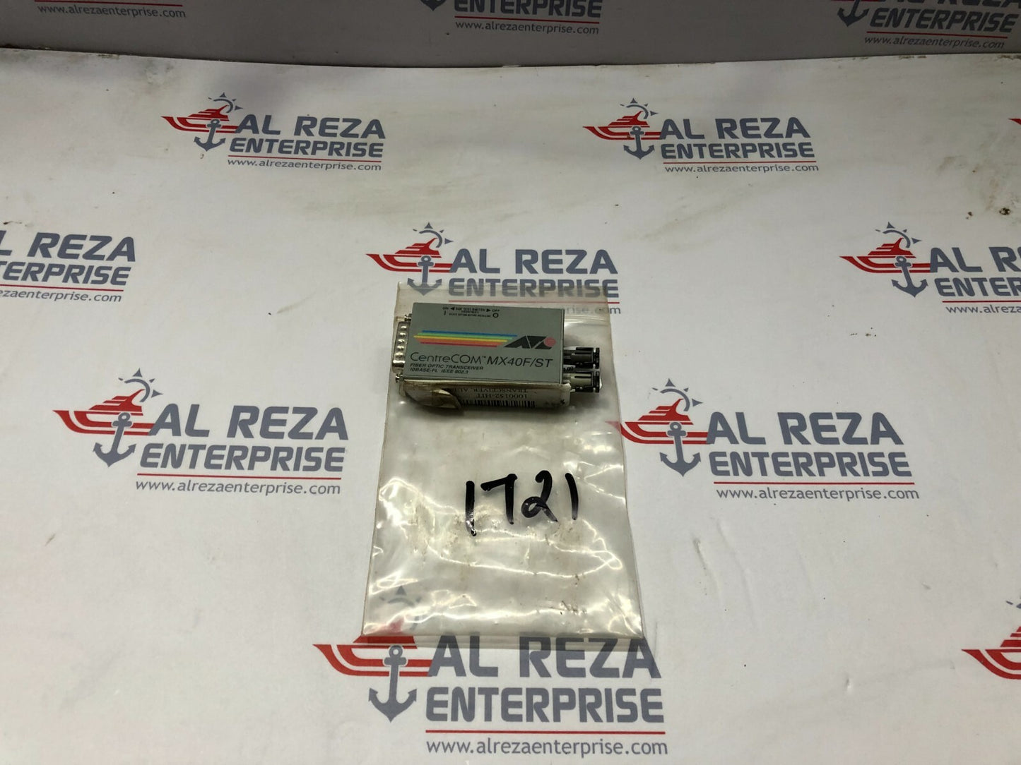 CENTRECOM MX40F/ST FIBER OPTIC TRANSCEIVER AT-MX40F-ST 12VDC