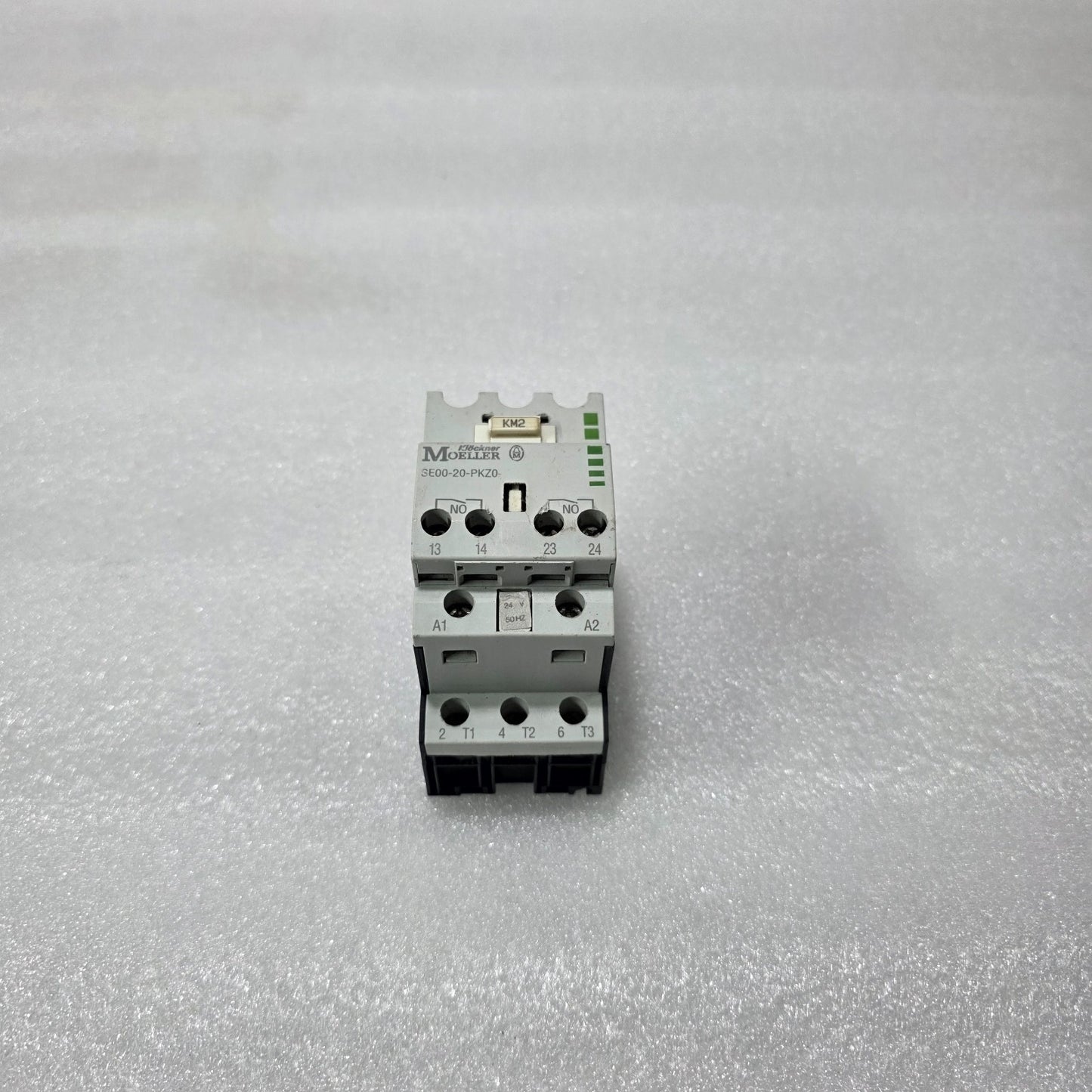 KLÖCKNER MOELLER SE00-20-PKZ0 AUXILIARY CONTACT BLOCK 2NO 24V AC FOR PKZM0 MOTOR