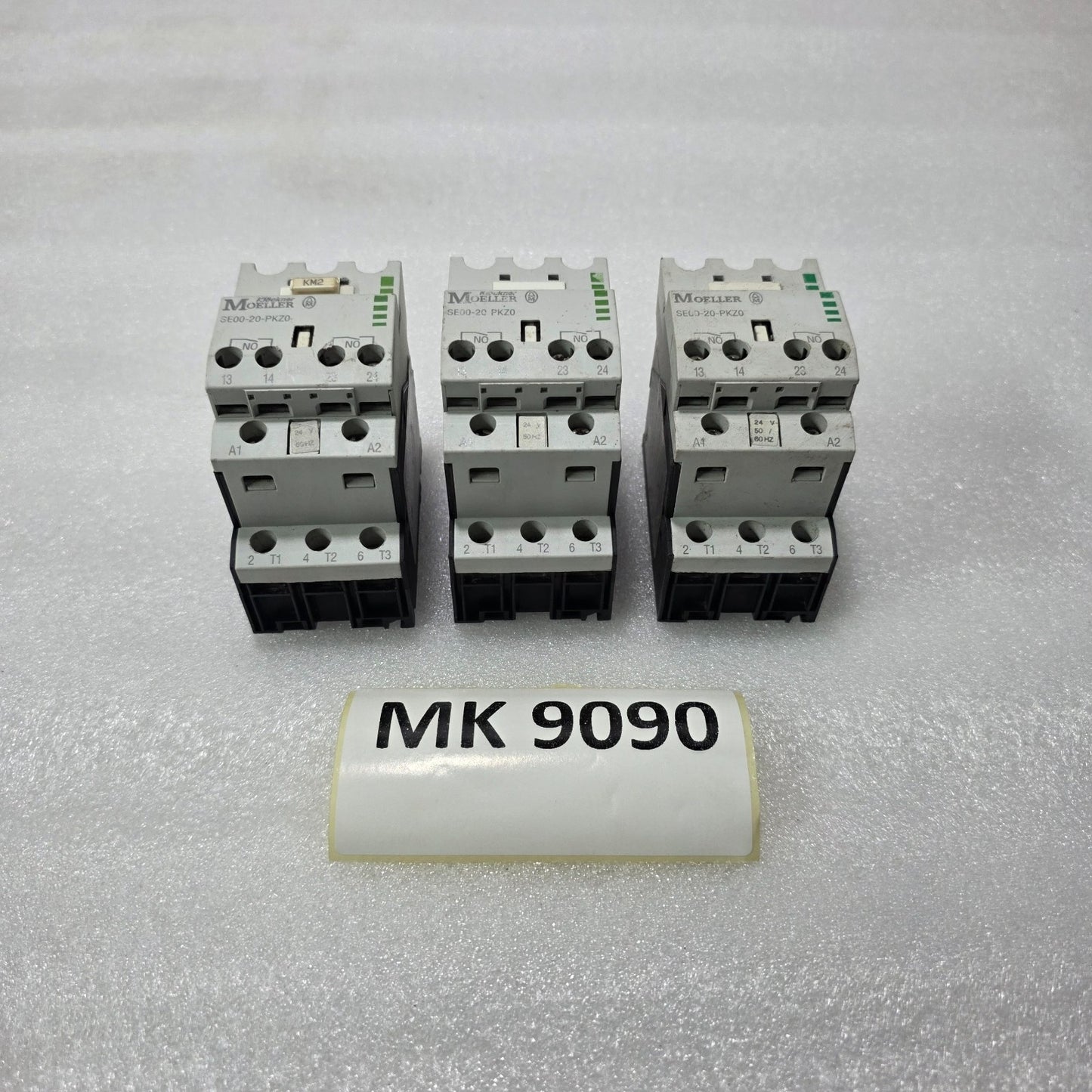 KLÖCKNER MOELLER SE00-20-PKZ0 AUXILIARY CONTACT BLOCK 2NO 24V AC FOR PKZM0 MOTOR