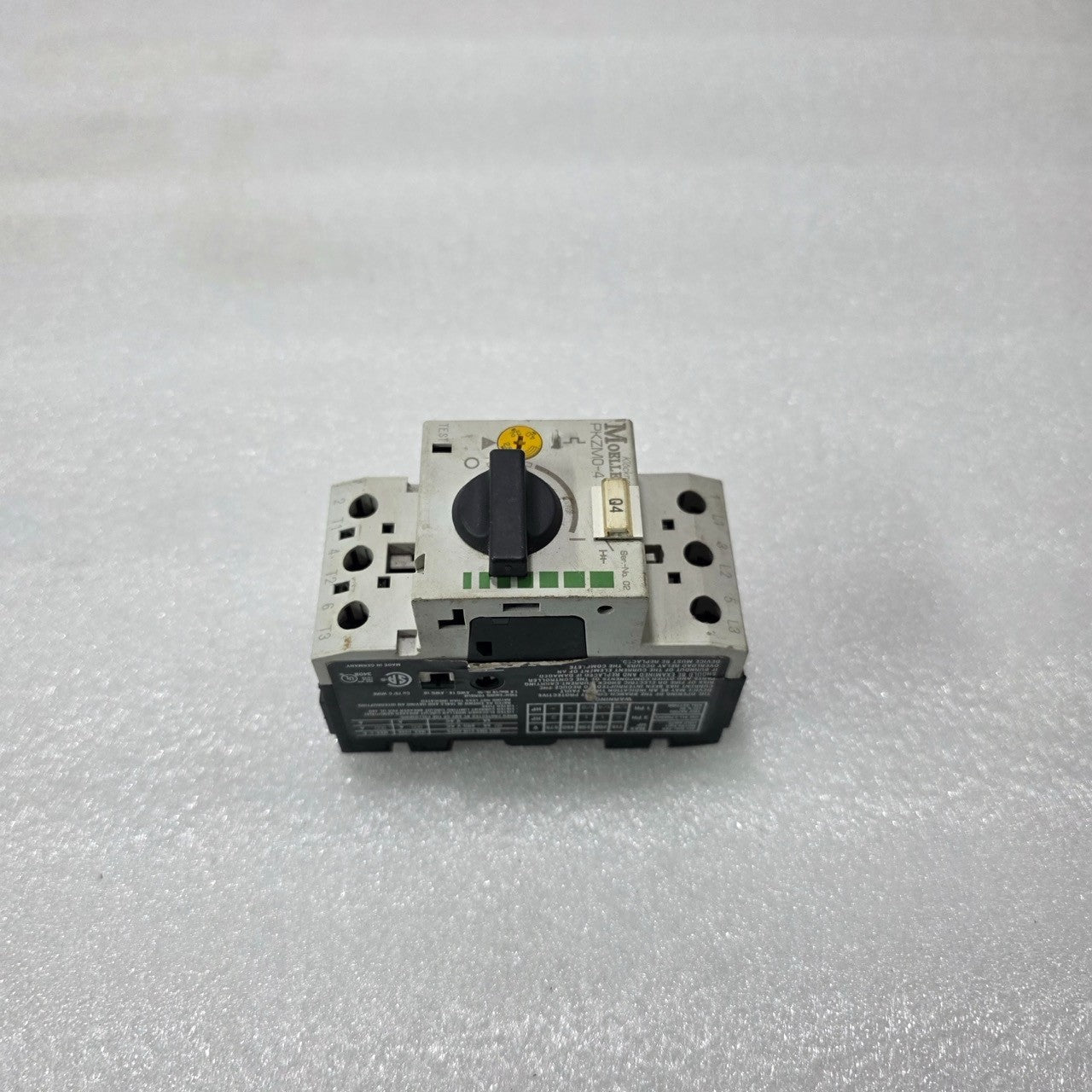 KLÖCKNER MOELLER PKZM0-4 MOTOR PROTECTION CIRCUIT BREAKER 2.5–4A MANUAL MOTOR