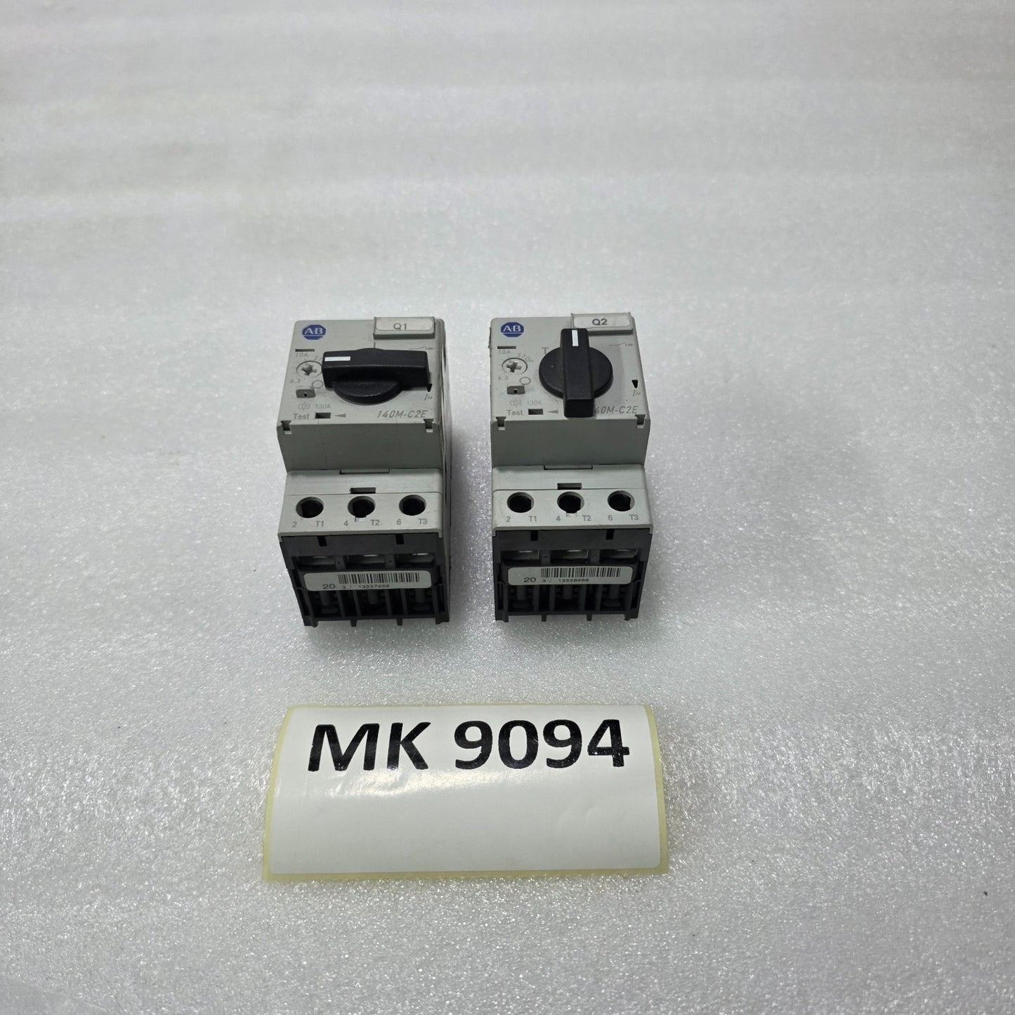 ALLEN BRADLEY 140M-C2E-C10 MOTOR PROTECTION CIRCUIT BREAKER 6.3–10A MPCB 100KA