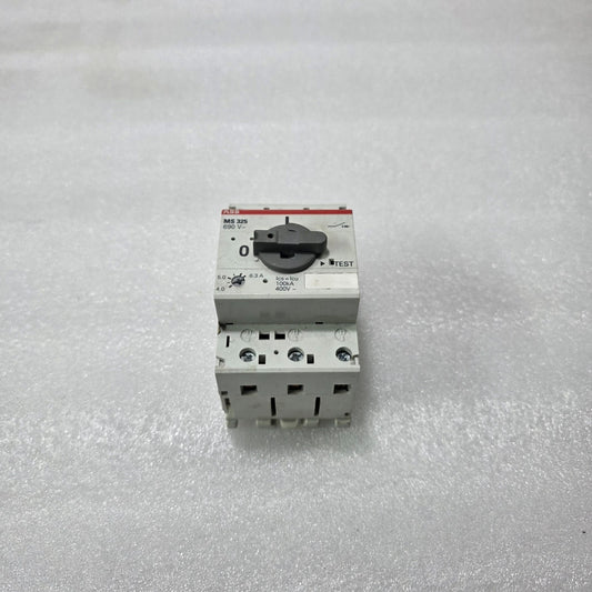 ABB MS325 MOTOR PROTECTION CIRCUIT BREAKER 4–6.3A MPCB 690V 100KA MANUAL MOTOR S