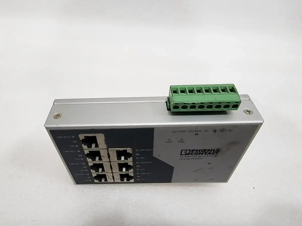 PHOENIX CONTACT FL SWITCH SF 7TX/FX ST INDUSTRIAL ETHERNET SWITCH 2832577