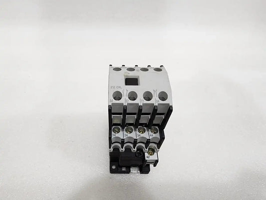 MOELLER DILR40 CONTROL RELAY COIL VOLTAGE 110V 22 DIL