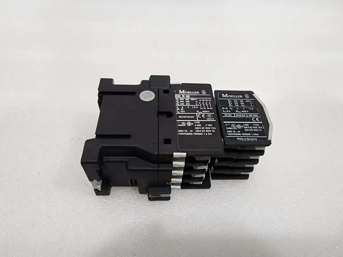 MOELLER DIL R 40 CONTROL RELAY COIL VOLTAGE 230V 22DIL