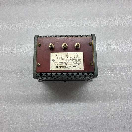 TERASAKI ELECTRIC 4L REACTANCE BOX 445/450V